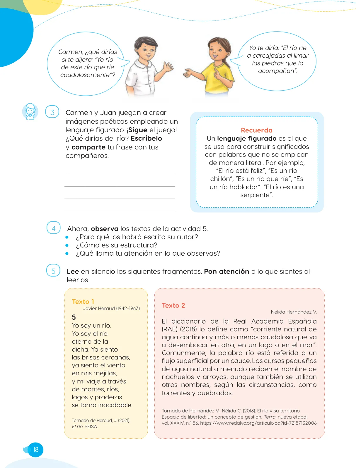 Miniatura página 20 de Cuadernillo de Comunicación 5, quinto grado de Primaria · 2023