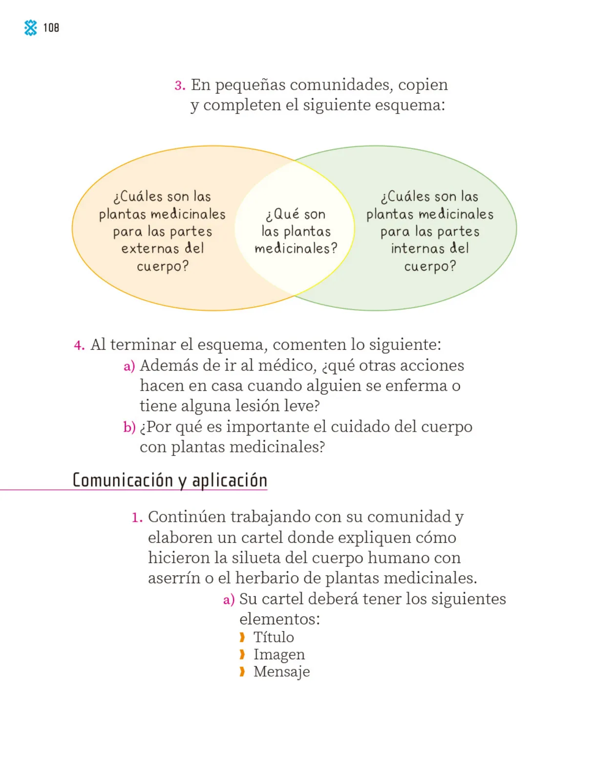 Página 109 de Proyectos Comunitarios. Libro de Educación Primaria Grado 1° Ciclo Escolar 2025 - 2026