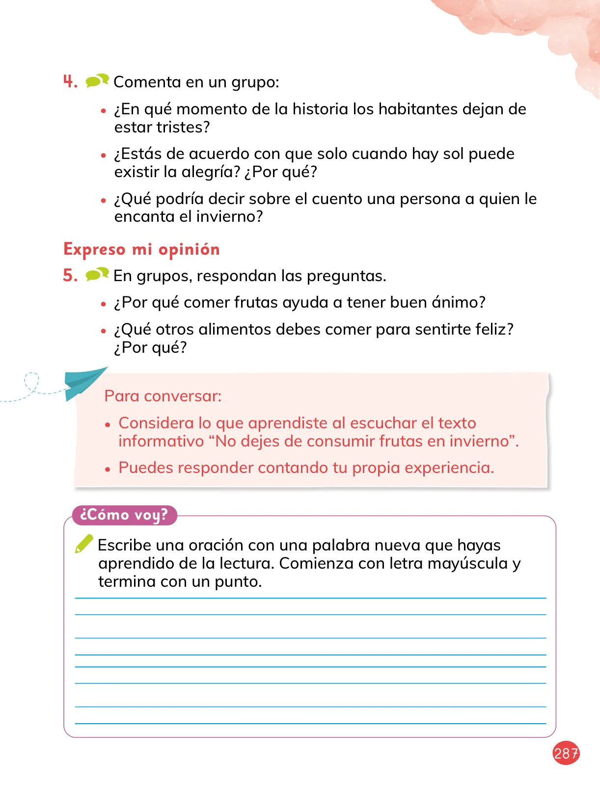 Miniatura página 17 de Lenguaje y Comunicación – Primero Básico | Texto del Estudiante MINEDUC – Descargar PDF · 2024