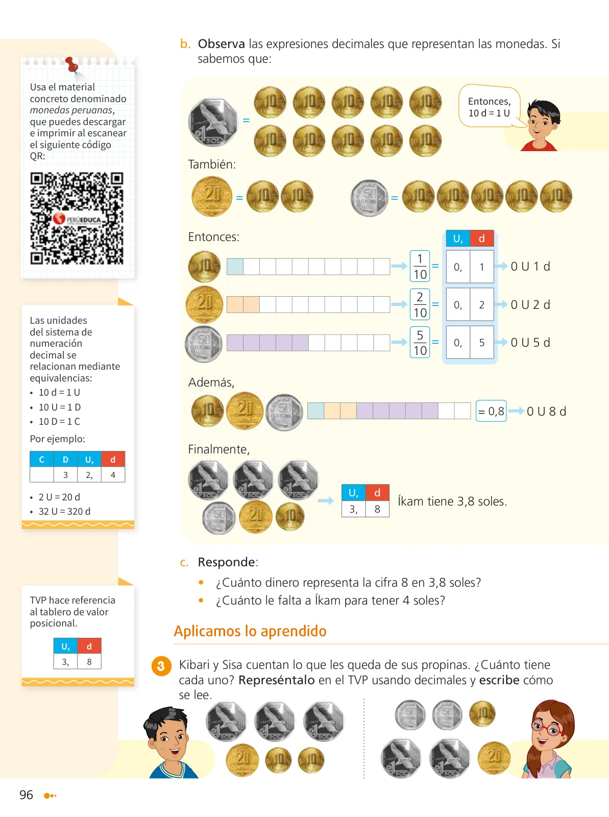 Página 98 de Texto de Matemática 5. Quinto grado de Primaria · 2024
