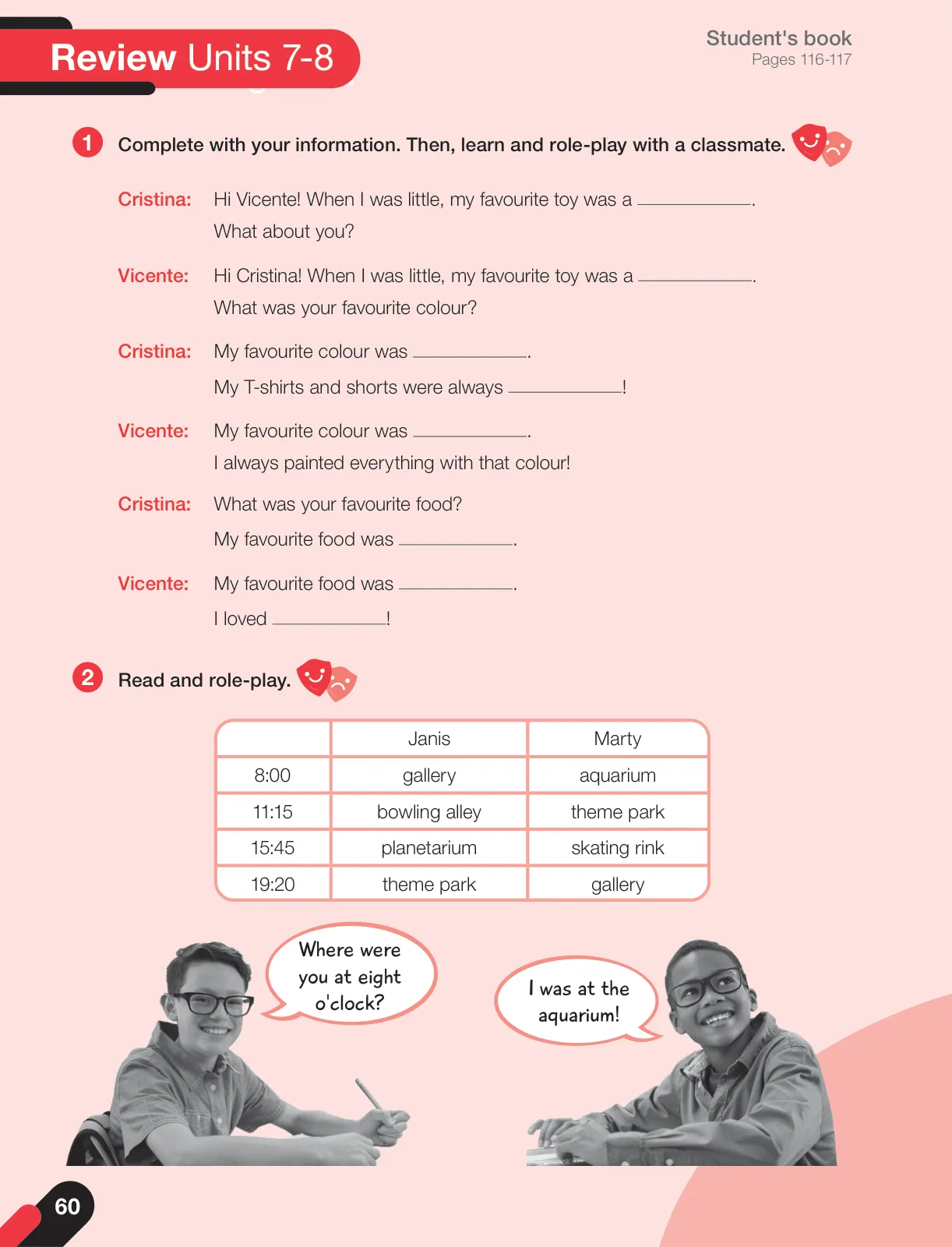 Página 62 de Inglés – Quinto Básico | Texto del Estudiante MINEDUC – Descargar PDF · 2024