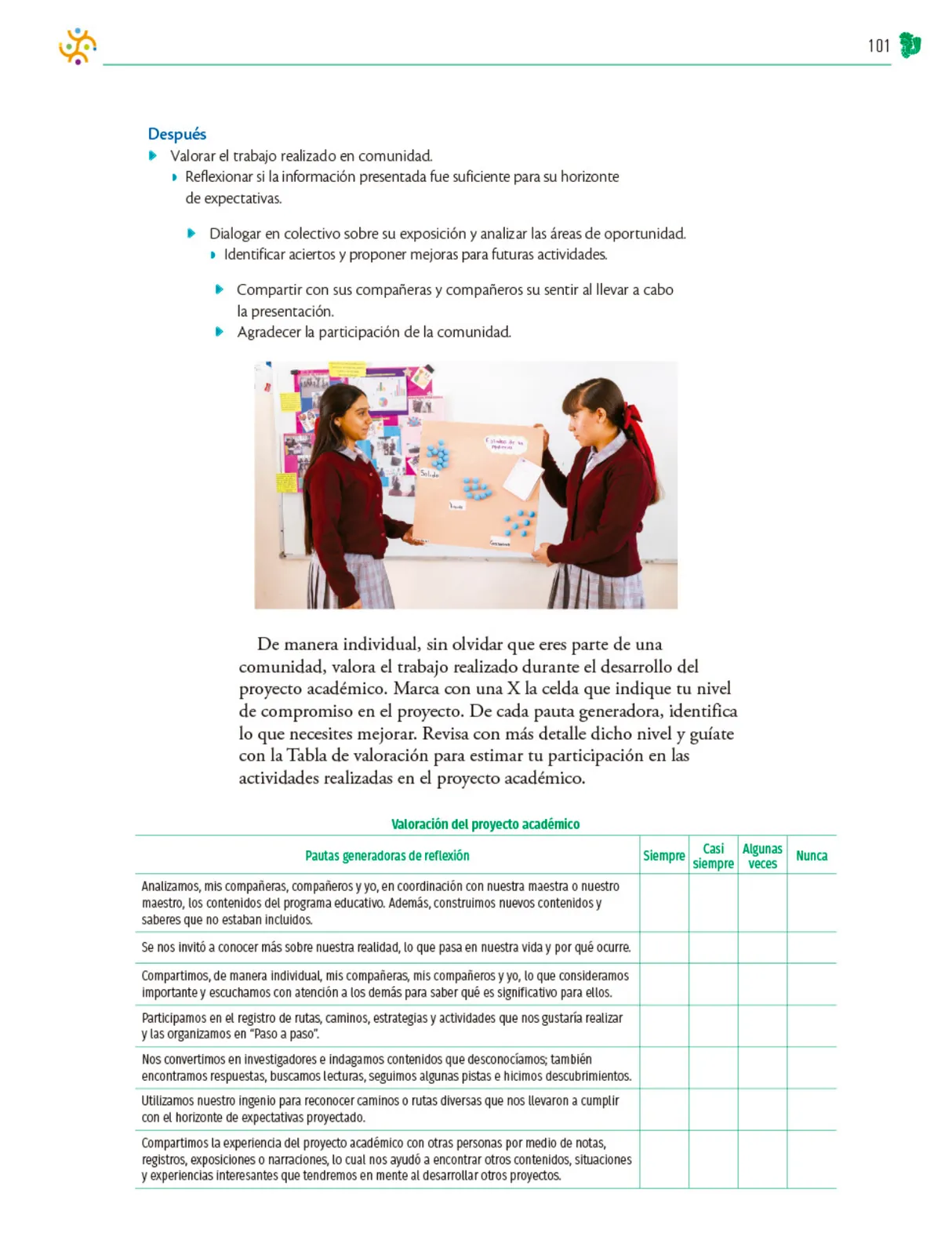 Página 102 de Colección Nanahuatzin. Nuestro libro de Proyectos. Tomo II. Libro de Educación Telesecundaria Grado 3° Ciclo Escolar 2025 - 2026