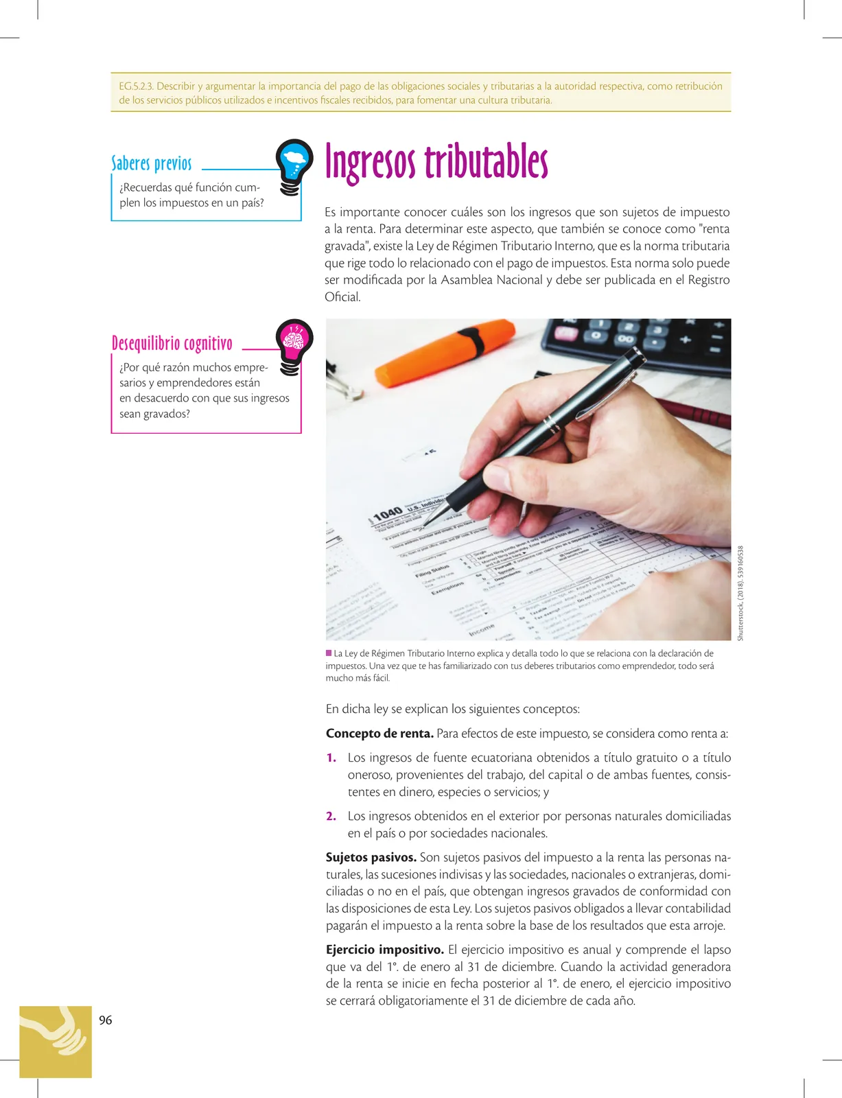 Miniatura página 96 de Emprendimiento Y Gestion · 1ro BGU · 2019