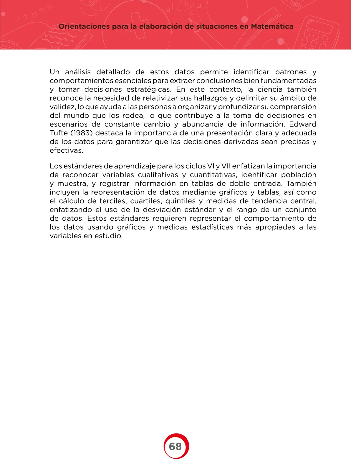 Miniatura página 68 de Orientaciones para la elaboración de situaciones en Matemática · 2024