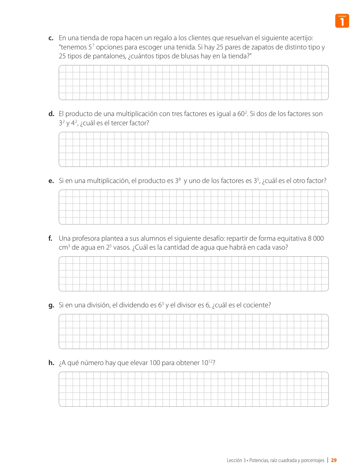 Página 31 de Matemática – Octavo Básico | Texto del Estudiante MINEDUC – Descargar PDF · 2024