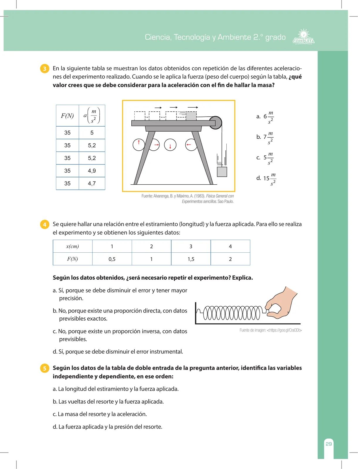 Miniatura página 29 de Ciencia, Tecnología y Ambiente 2 : cuaderno de reforzamiento pedagógico - JEC · 2016