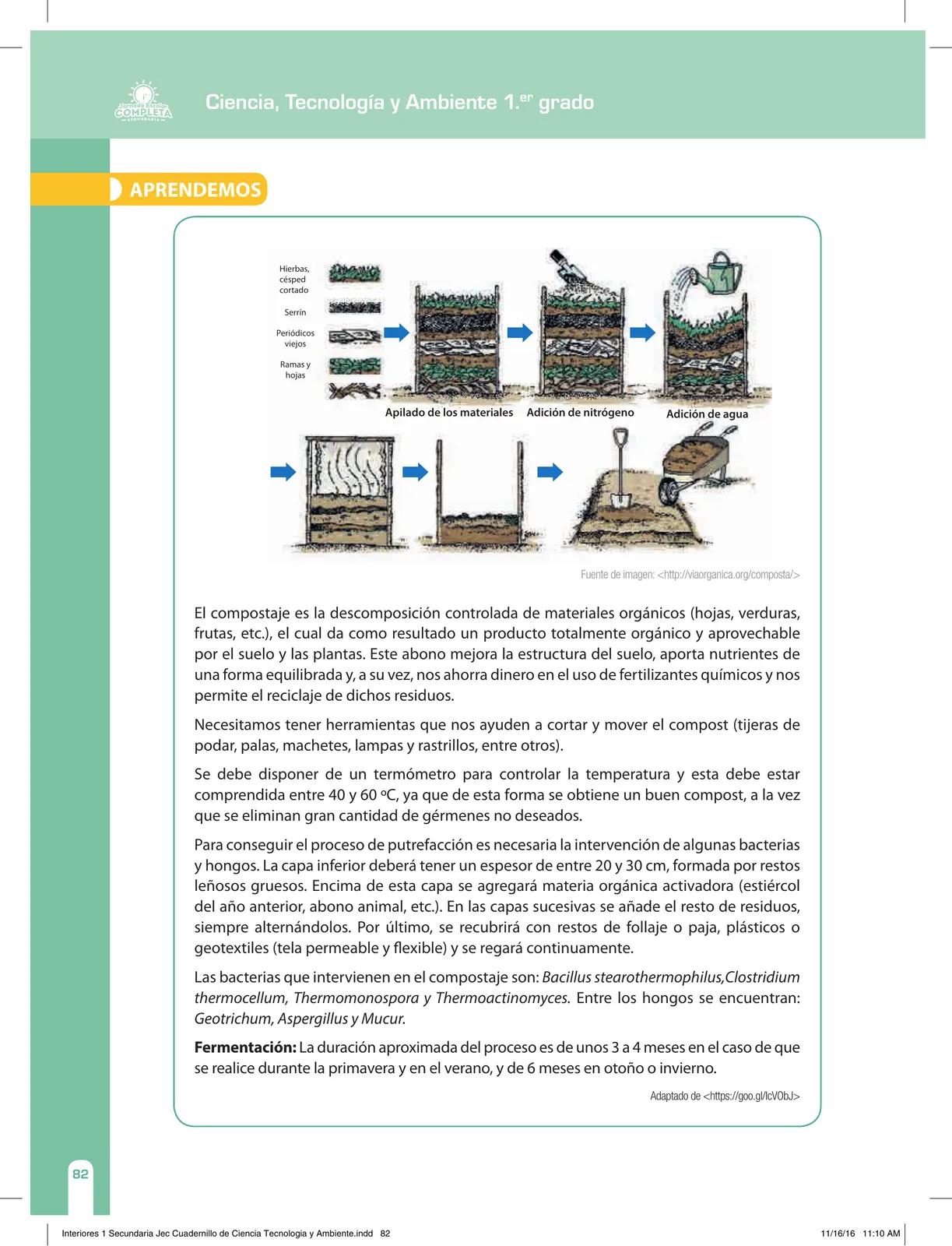 Miniatura página 82 de Ciencia, Tecnología y Ambiente 1. Cuaderno de reforzamiento pedagógico - JEC · 2016