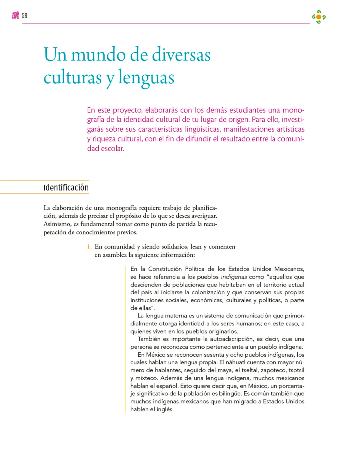 Miniatura página 59 de Colección Sk´asolil. Nuestro libro de proyectos.   Libro de Educación Secundaria Grado 2°  Ciclo Escolar 2025 - 2026