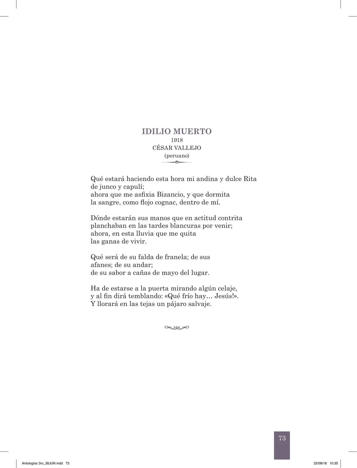 Página 74 de Antología literaria 3 · 2018