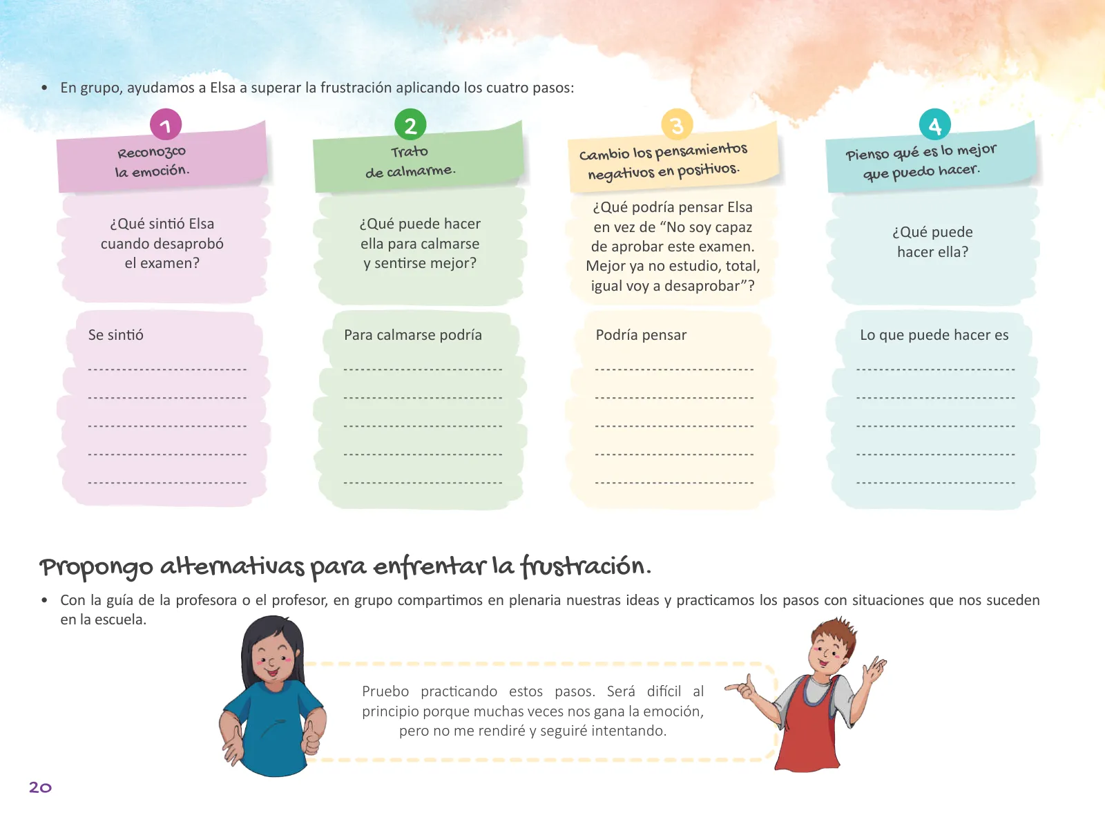 Miniatura página 22 de Cuadernillo de Tutoría Sexto Grado Educación Primaria 2019 · 2019