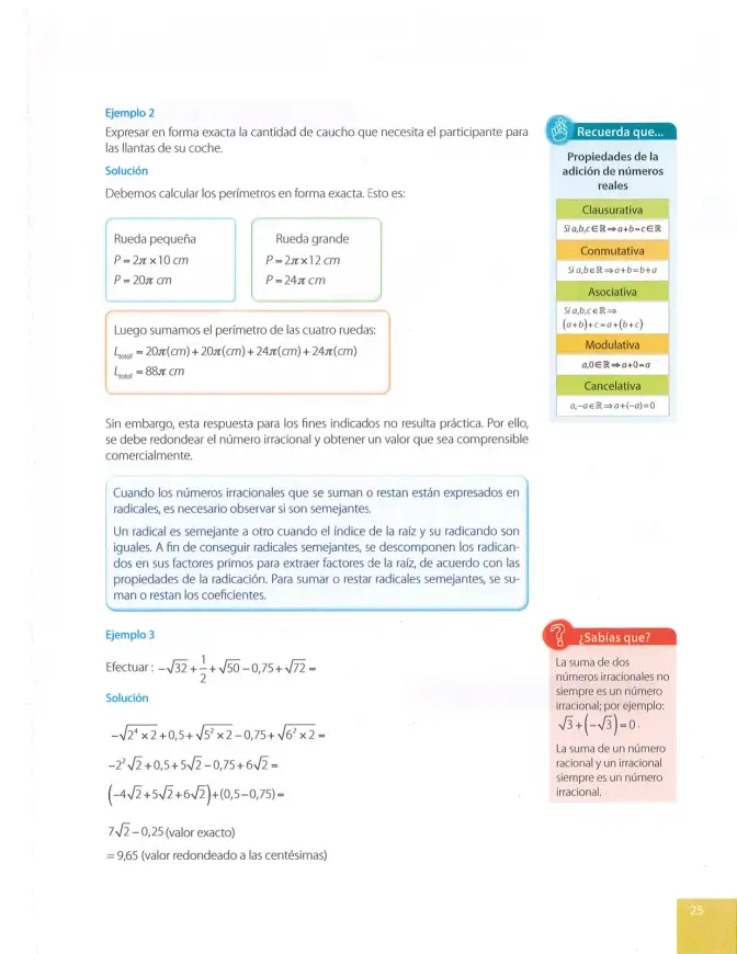 Página 25 de Matematica 9° · Egb 9 Matematica 2025 · 2025