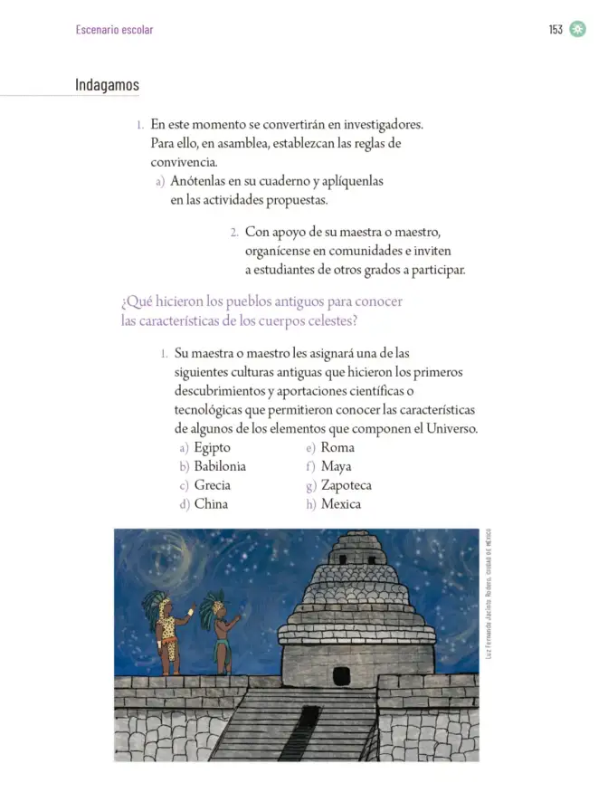 Página 156 de Proyectos Escolares. Libro de Educación Primaria Grado 6° Ciclo Escolar 2025 - 2026