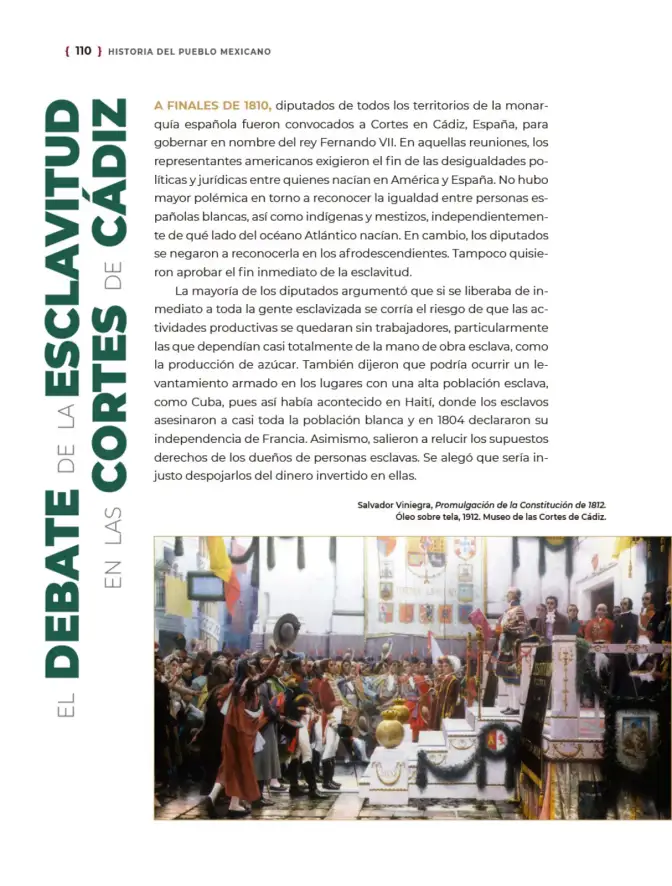 Página 111 de Historia del pueblo mexicano. Libro de Educación Secundaria Grado 1° Ciclo Escolar 2025 - 2026