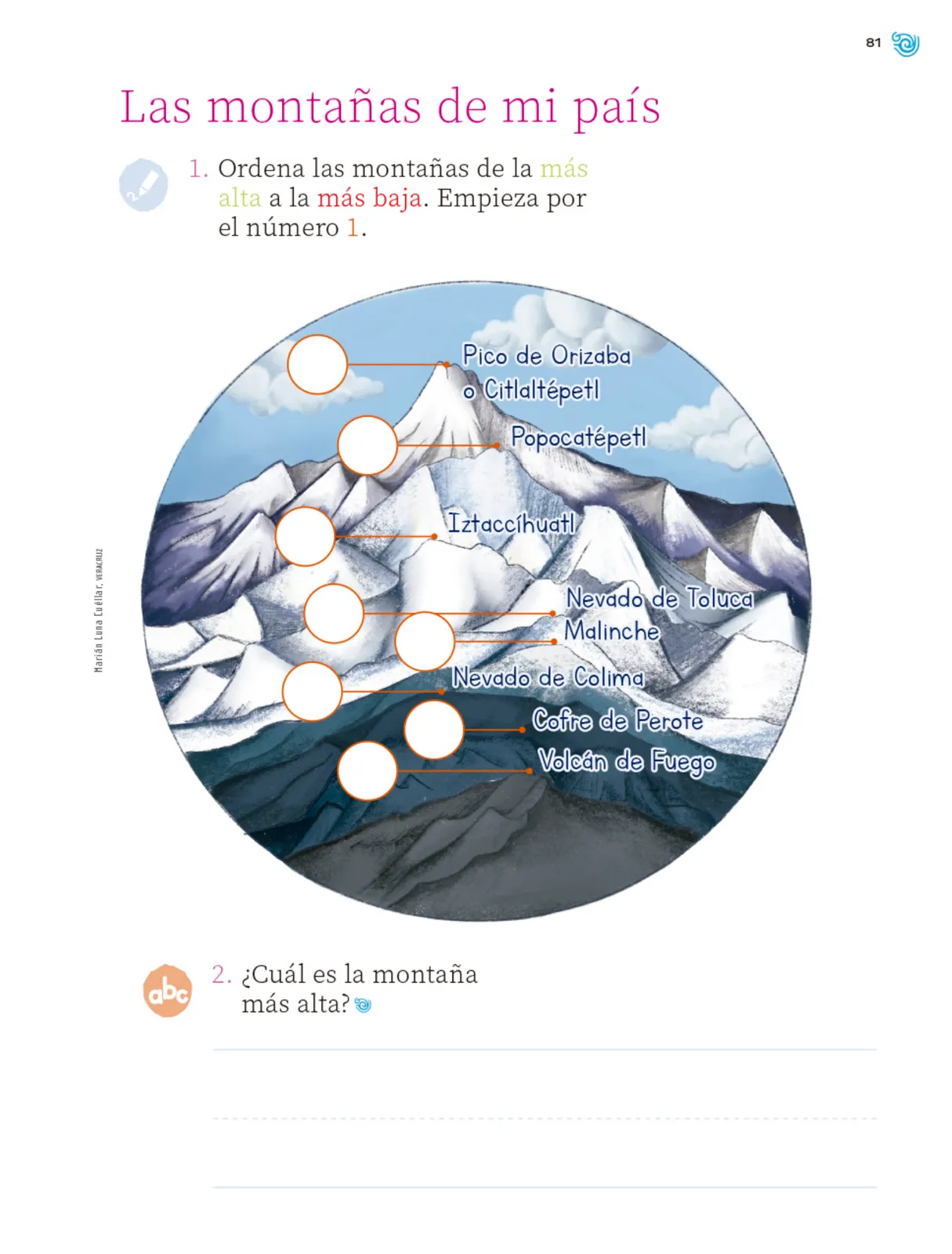 Página 82 de Múltiples lenguajes. Trazos y números.   Libro de Educación Primaria Grado 1°  Ciclo Escolar 2025 - 2026