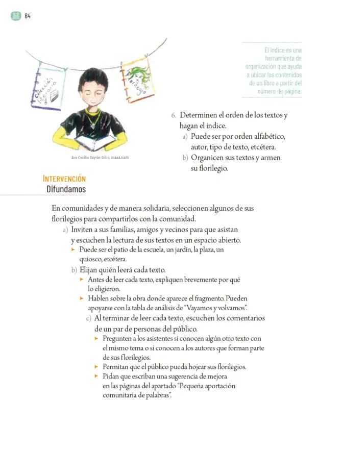 Página 87 de Proyectos Comunitarios. Libro de Educación Primaria Grado 6° Ciclo Escolar 2025 - 2026