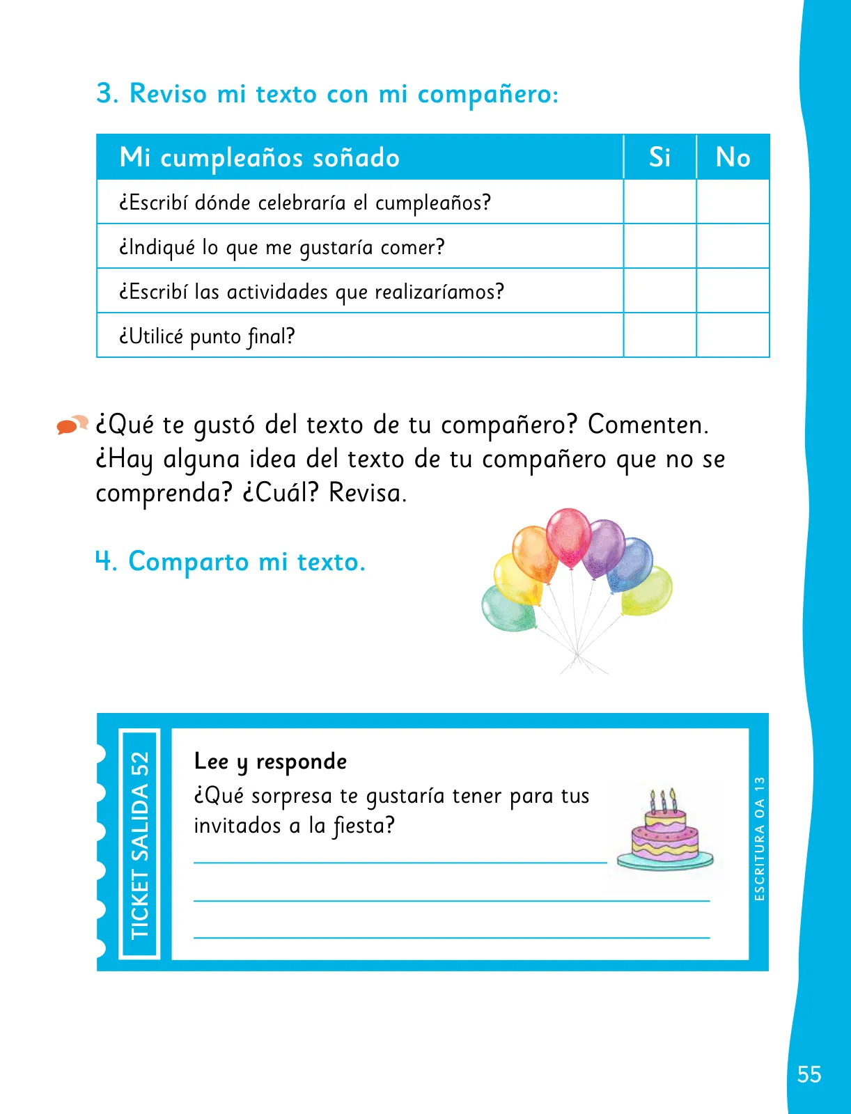 Página 57 de Lenguaje y Comunicación – Segundo Básico – Texto del Estudiante MINEDUC – Descargar PDF · 2024