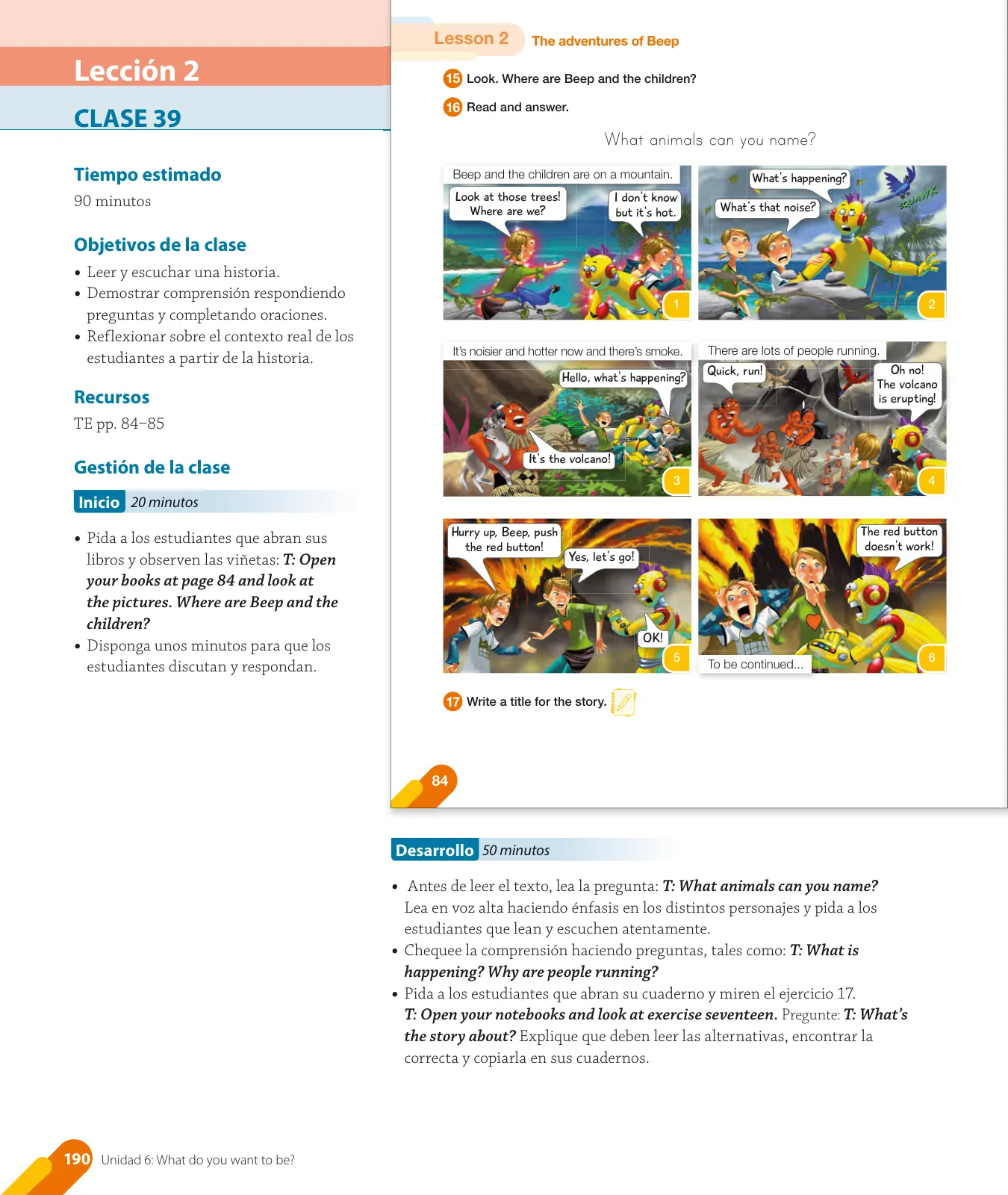 Miniatura página 54 de Inglés – Quinto Básico | Texto del Estudiante MINEDUC – Descargar PDF · 2024