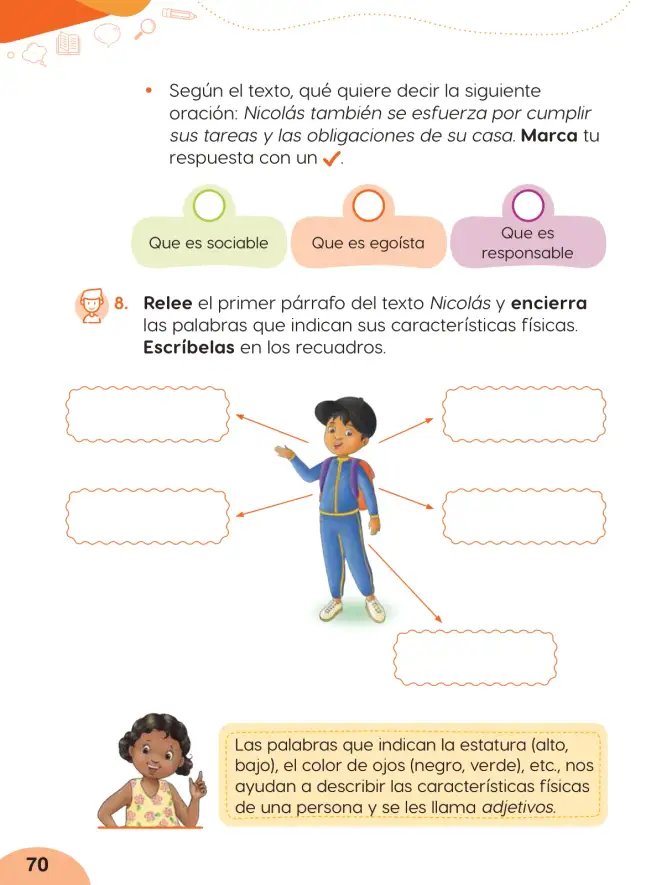 Página 72 de Cuadernillo de Comunicación 2. Segundo grado de Primaria · 2024