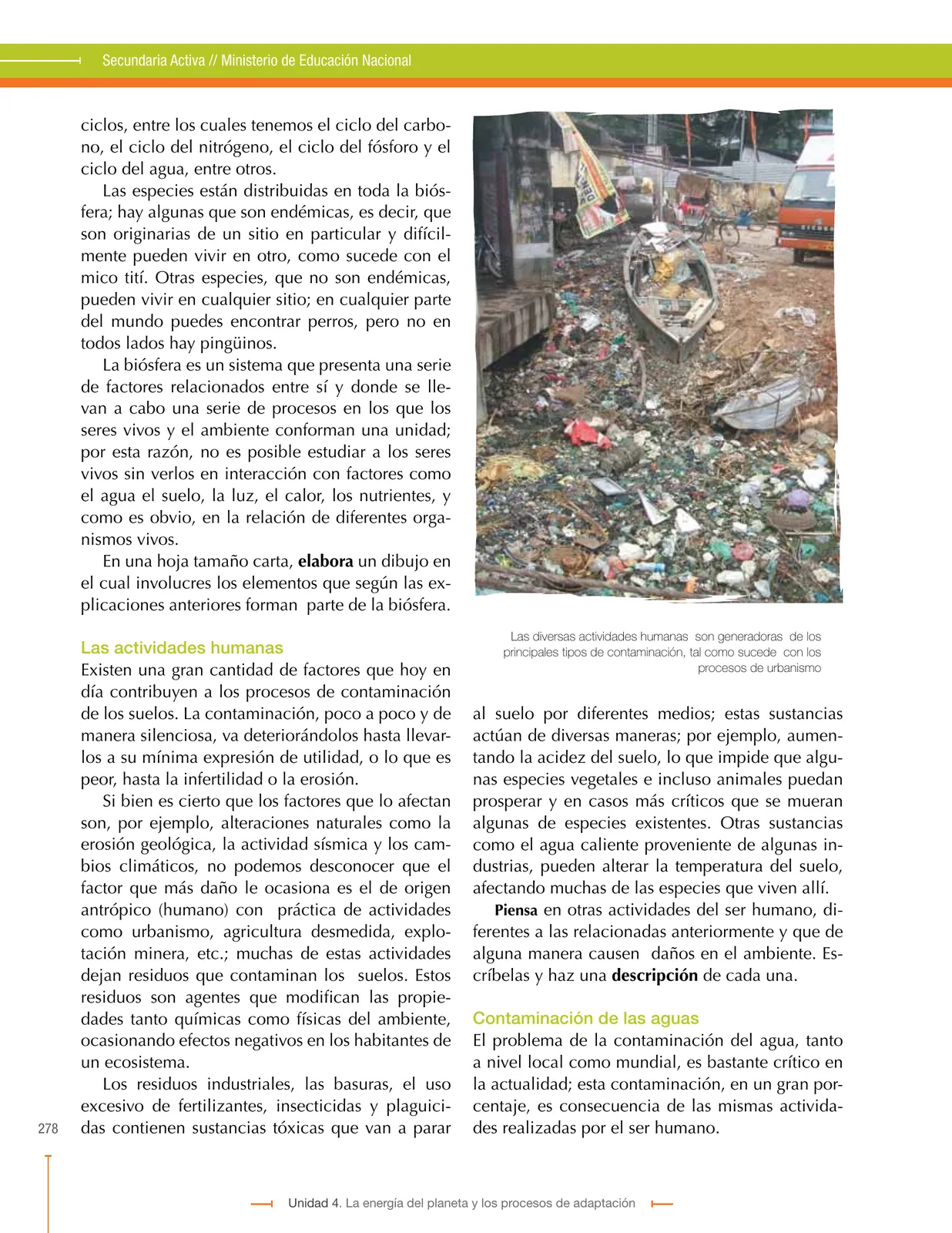 Página 278 de Ciencias Naturales 9° · Secundaria Activa