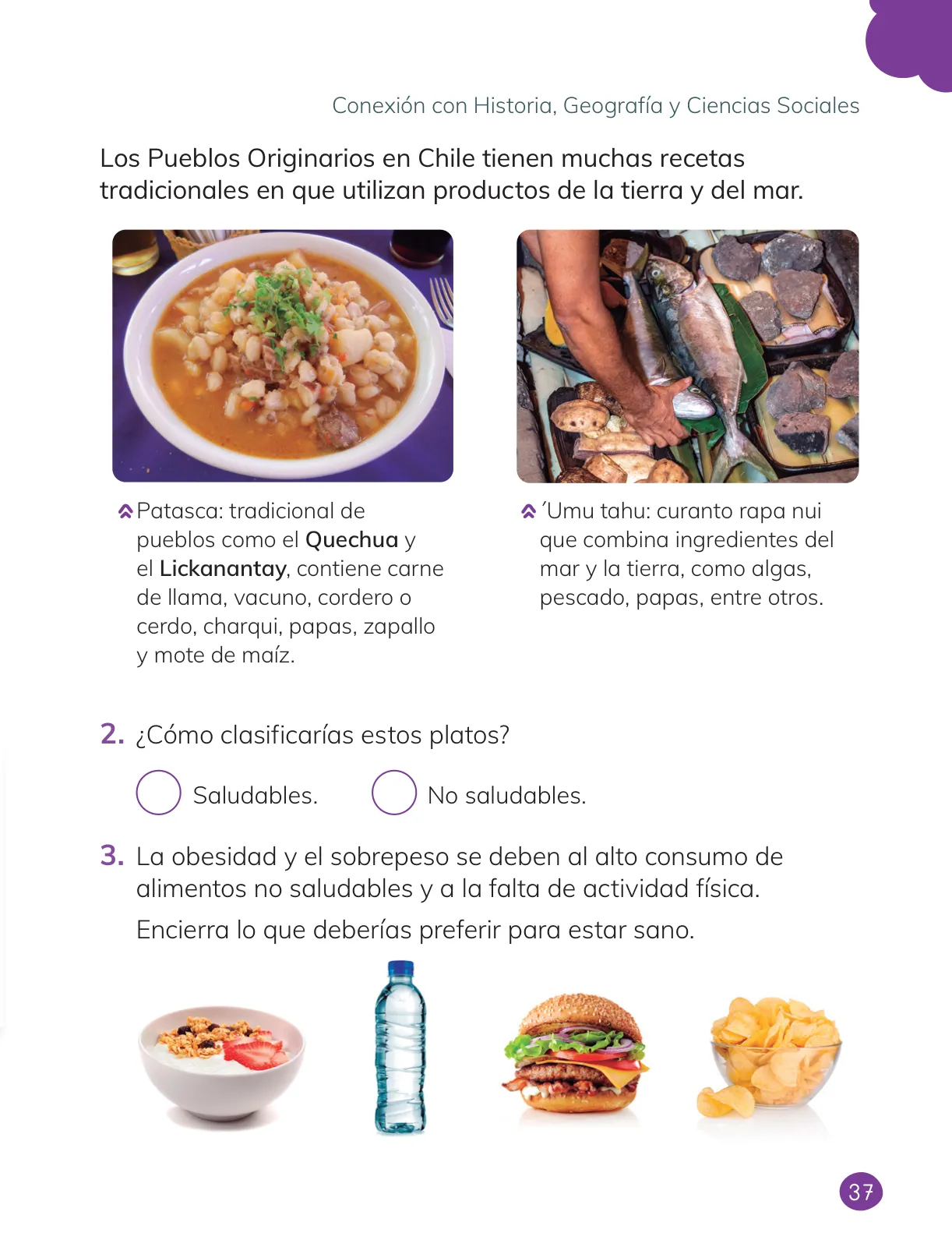 Miniatura página 39 de Ciencias Naturales – Primero Básico | Texto del Estudiante (MINEDUC) – Descargar PDF · 2024