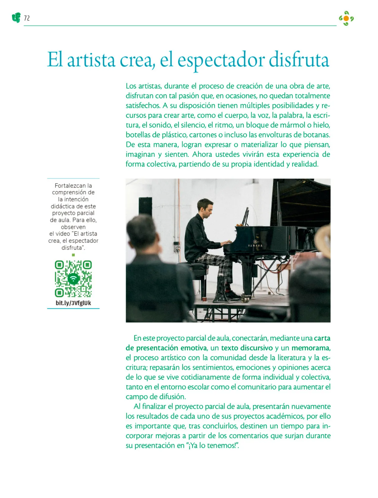 Miniatura página 73 de Colección Ximhai. Nuestro libro de Proyectos.  Tomo II.   Libro de Educación Telesecundaria Grado 1°  Ciclo Escolar 2025 - 2026