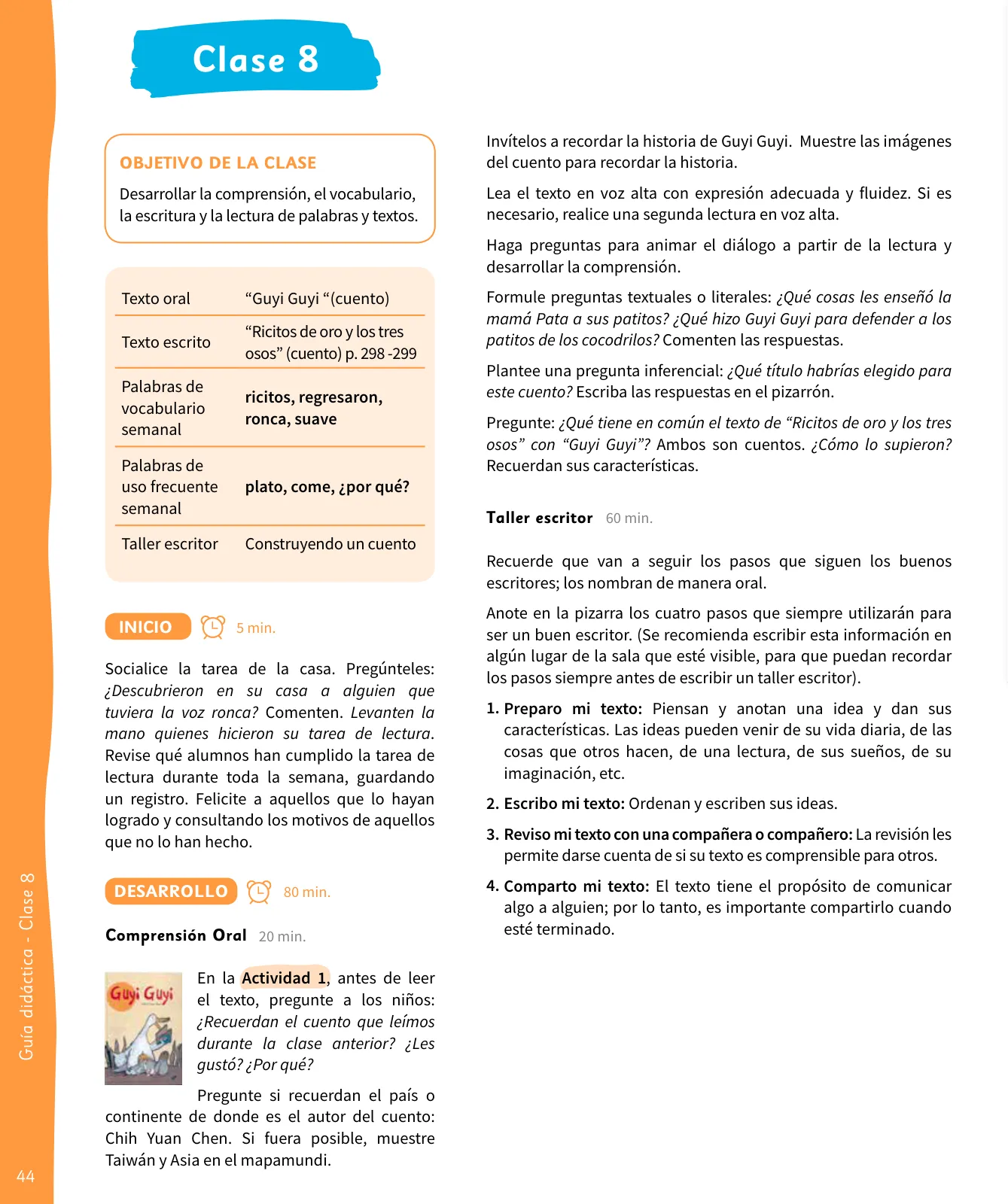 Miniatura página 45 de Lenguaje y Comunicación – Segundo Básico – Texto del Estudiante MINEDUC – Descargar PDF · 2024