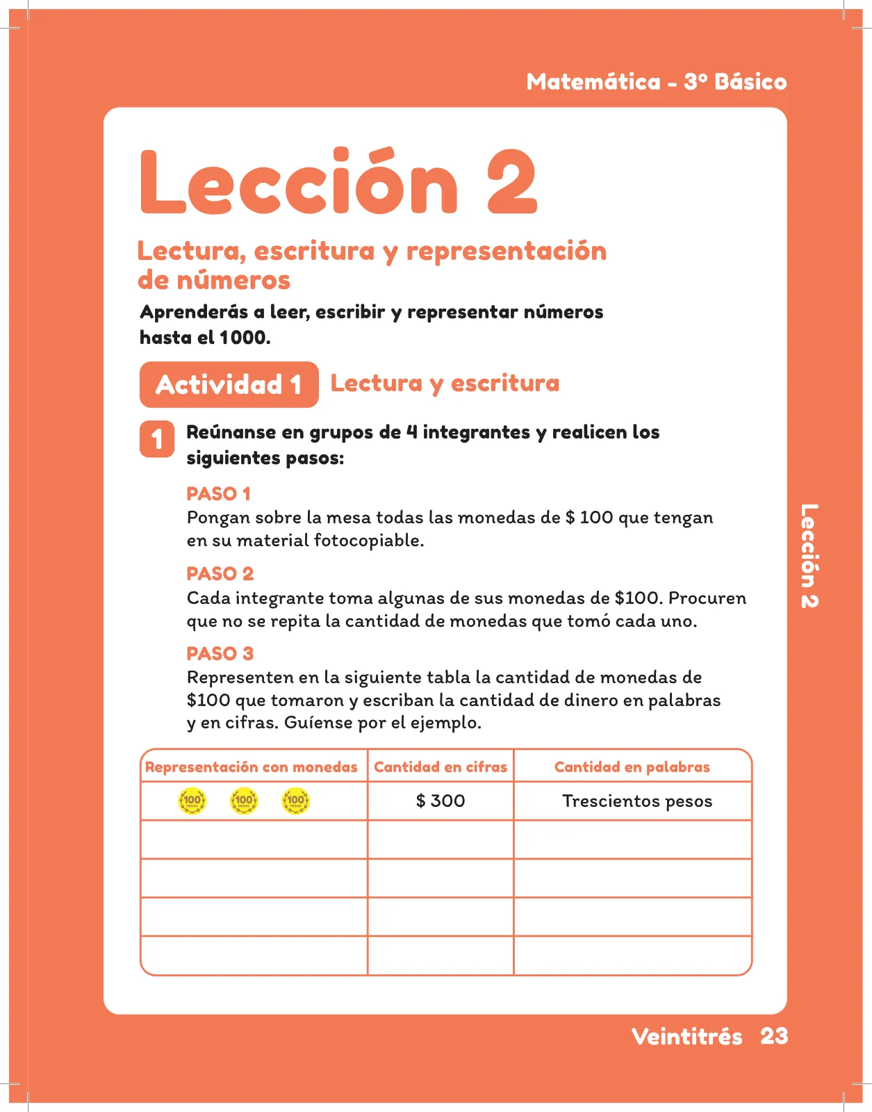 Página 25 de Sumo Primero – Tercero Básico | Texto del Estudiante MINEDUC – Descargar PDF · 2024