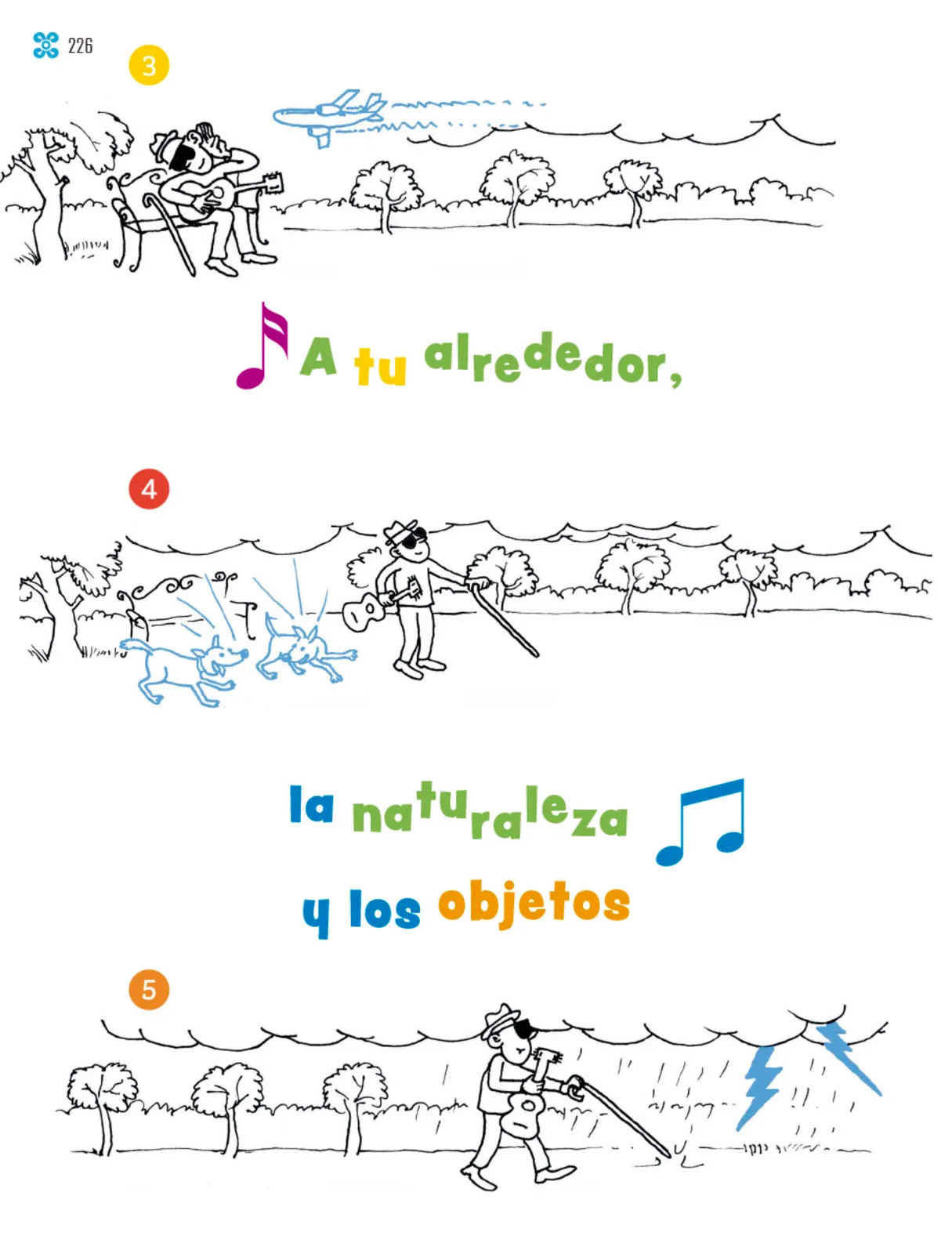 Página 227 de Múltiples lenguajes. Libro de Educación Primaria Grado 1° Ciclo Escolar 2025 - 2026