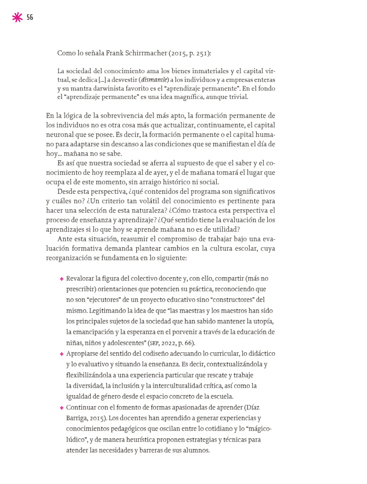 Página 57 de Un libro sin recetas, para la maestra y el maestro. Fase 5 Libro de Educación Primaria Grado 5°, 6° Ciclo Escolar 2025 - 2026