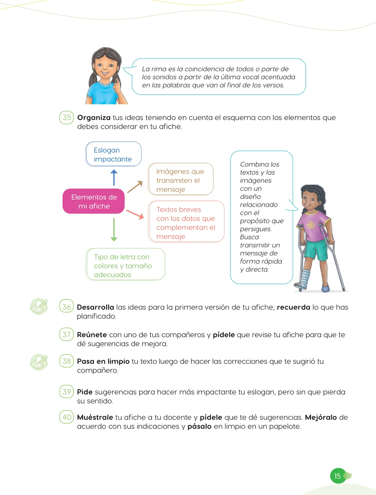 Página 17 de Cuadernillo de Comunicación 6, sexto grado de Primaria · 2023