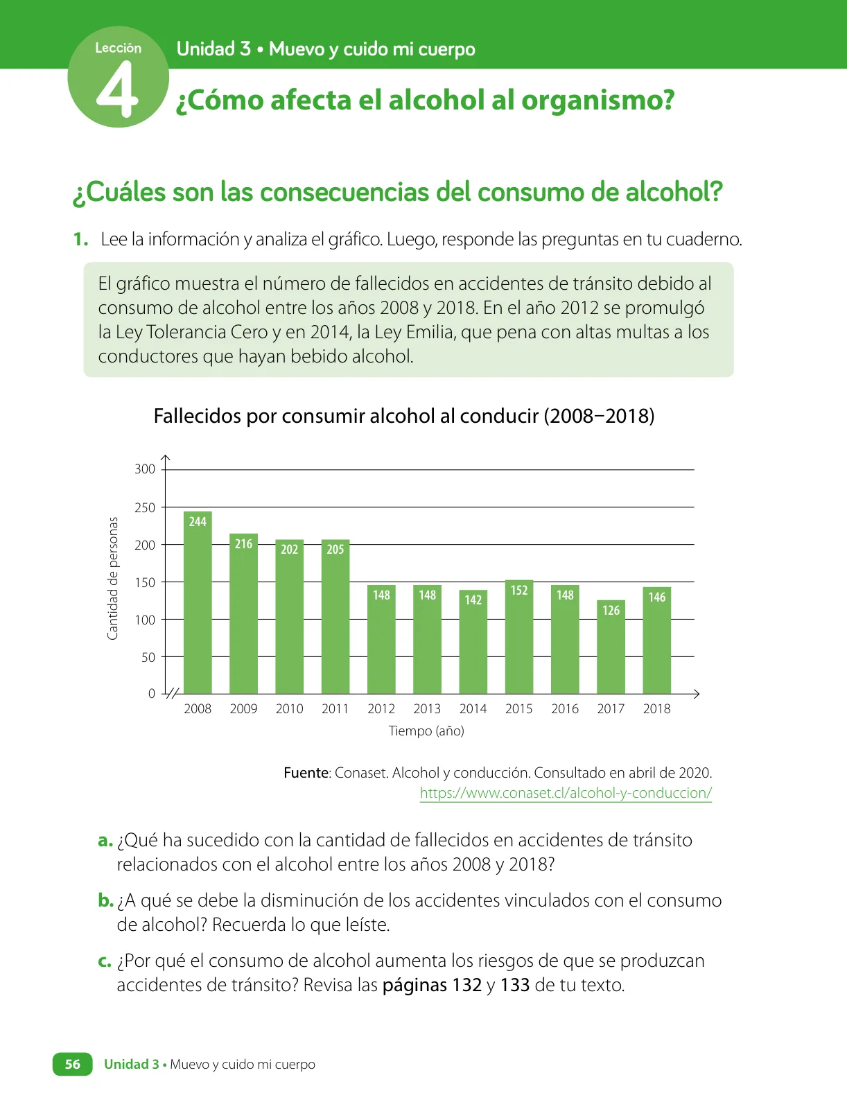 Página 58 de Ciencias Naturales – Cuarto Básico | Texto del Estudiante MINEDUC – Descargar PDF · 2024