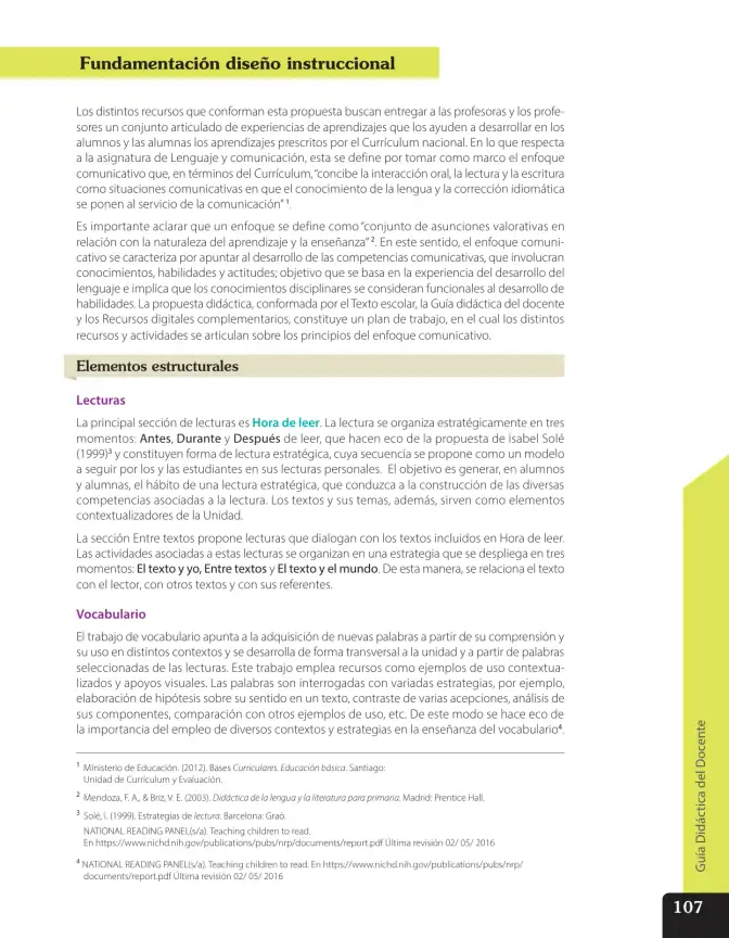 Página 10 de Lenguaje y Comunicación – Sexto Básico | Texto del Estudiante MINEDUC – Descargar PDF · 2024