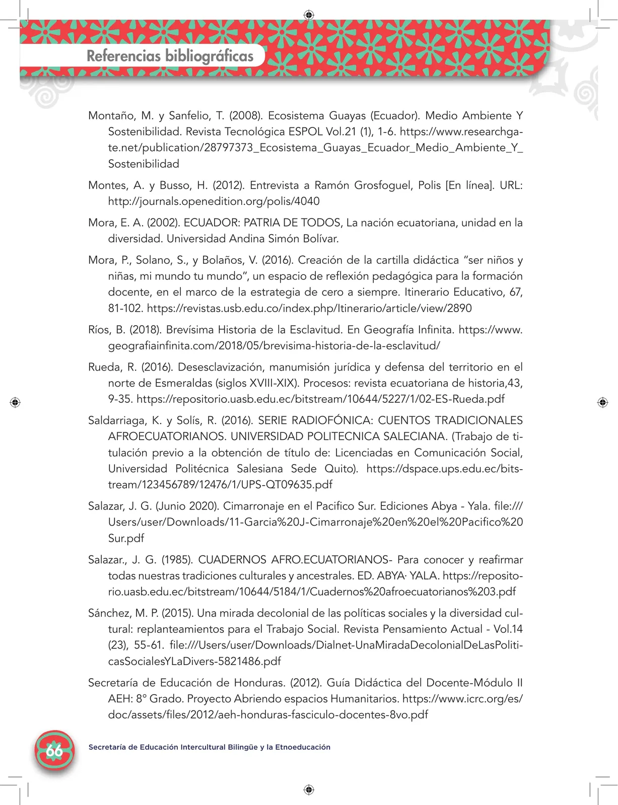Página 68 de Etnoeducacion · 5 EGB · 2024