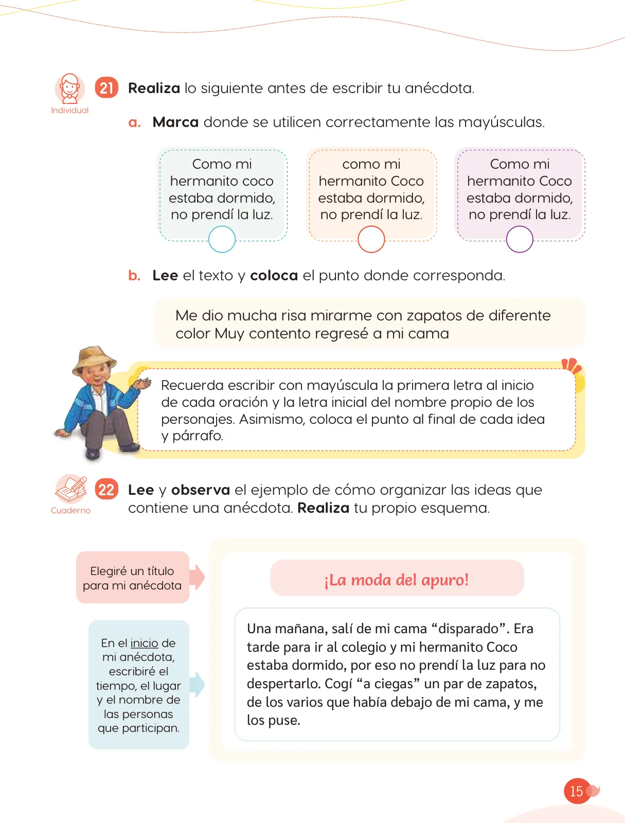 Miniatura página 17 de Cuadernillo de Comunicación 3. Tercer grado de Primaria · 2024