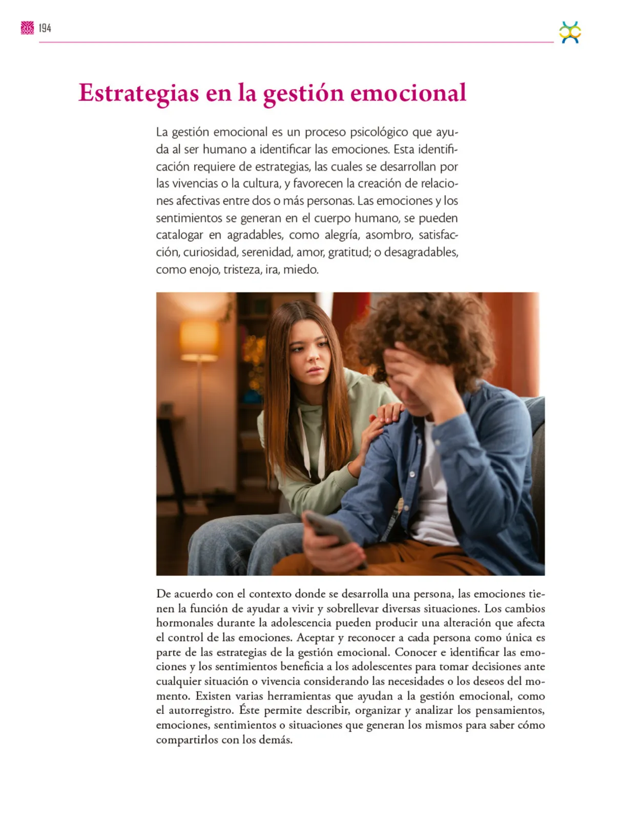 Miniatura página 195 de Colección Ximhai. De lo humano y lo comunitario.   Libro de Educación Secundaria Grado 1°  Ciclo Escolar 2025 - 2026