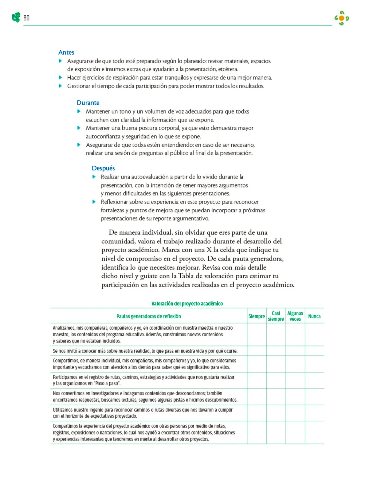 Miniatura página 81 de Colección Nanahuatzin. Nuestro libro de Proyectos. Tomo I.   Libro de Educación Telesecundaria Grado 3°  Ciclo Escolar 2025 - 2026