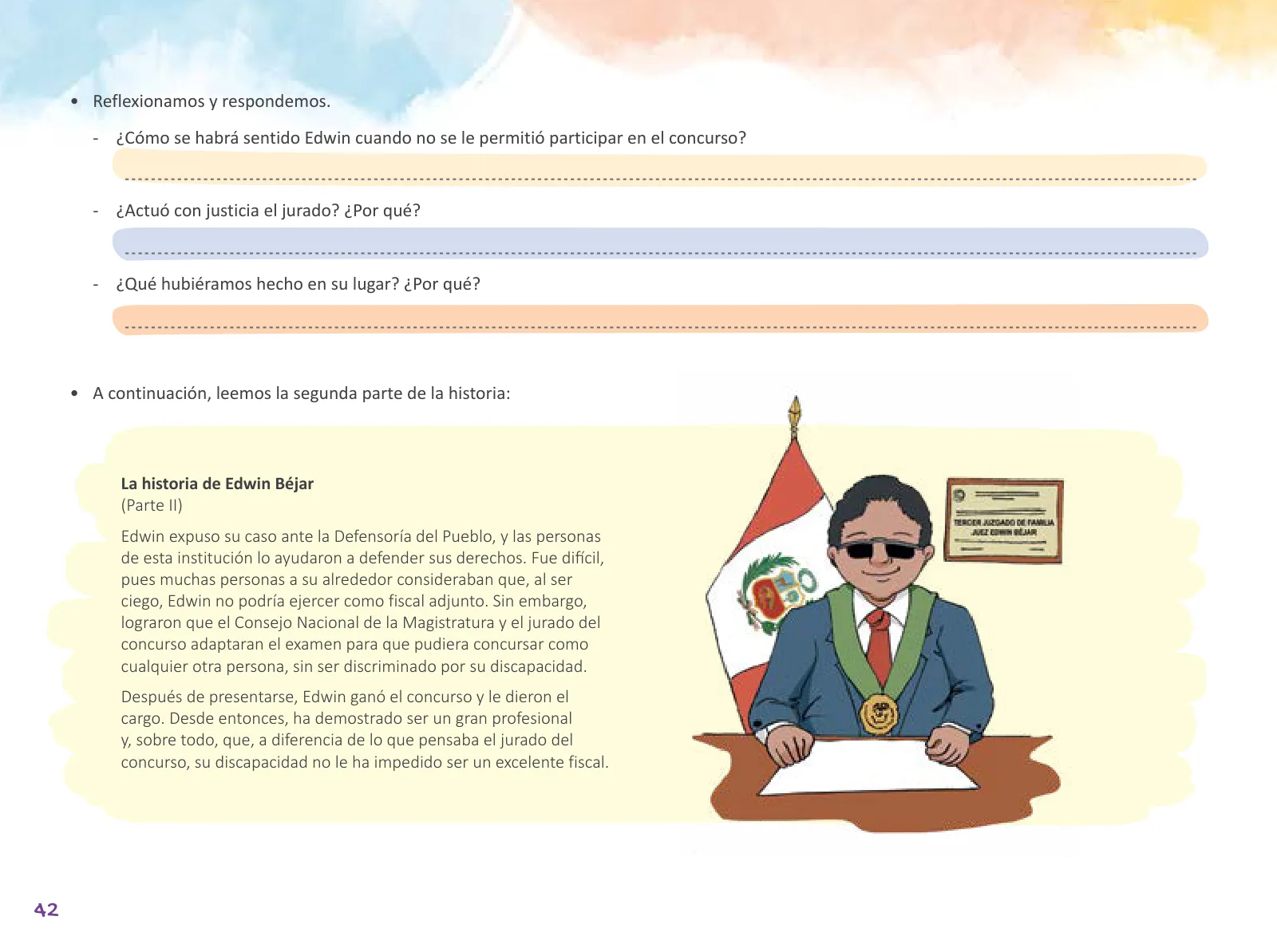 Miniatura página 44 de Cuadernillo de Tutoría 5 : quinto grado de Educación Primaria · 2021