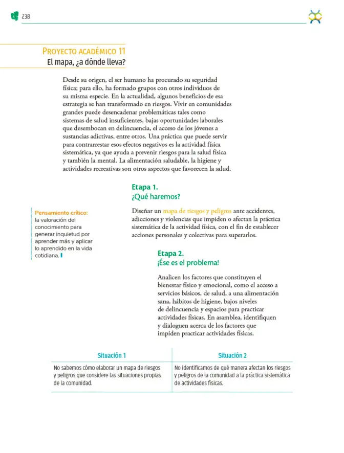 Página 239 de Colección Sk´asolil. Nuestro libro de Proyectos. Tomo II. Libro de Educación Telesecundaria Grado 2° Ciclo Escolar 2025 - 2026