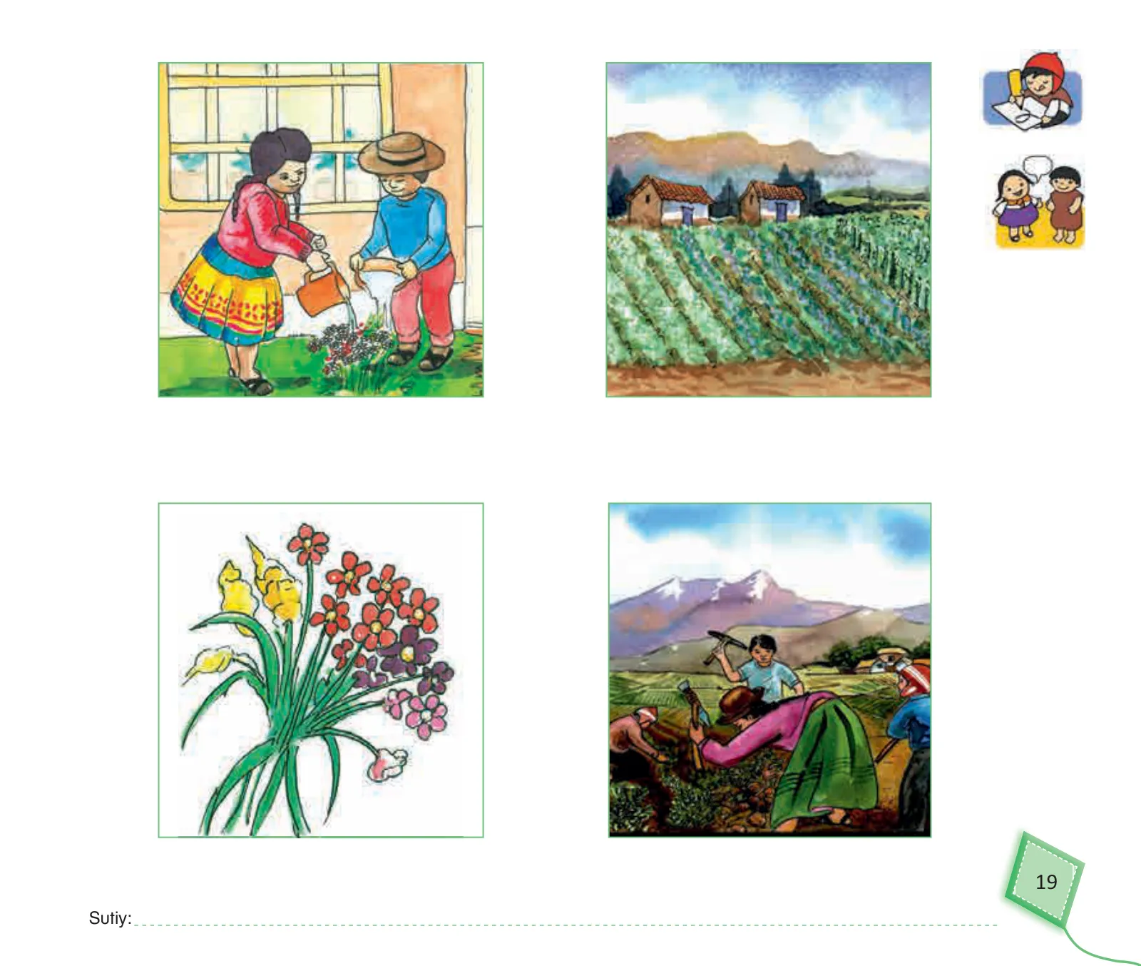 Miniatura página 21 de Kuska yachasunchik : cuaderno de trabajo y folder - inicial 4 años - Quechua chanka · 2020