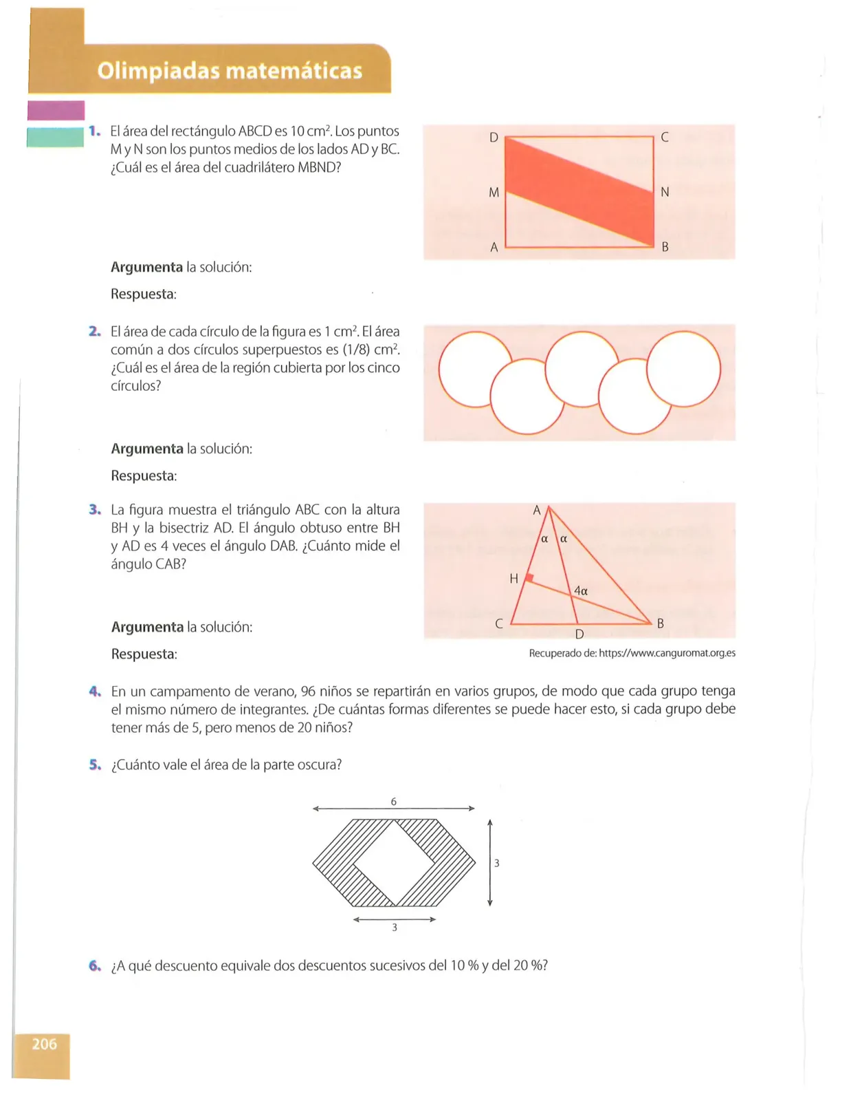 Página 206 de Matematica · 10 EGB · 2025