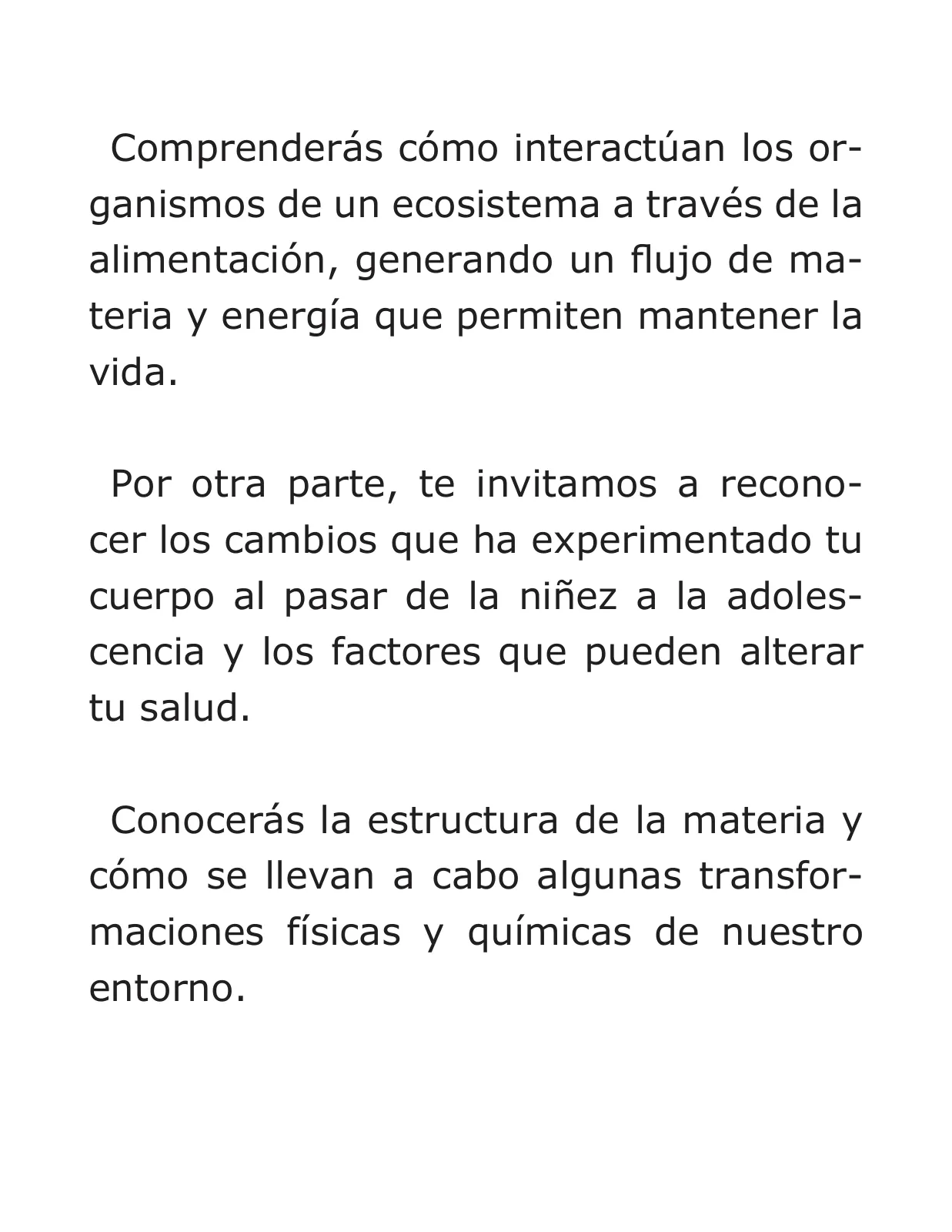 Página 4 de Libro de Ciencias Naturales – Quinto Básico | Texto del Estudiante MINEDUC – Descargar PDF · 2024