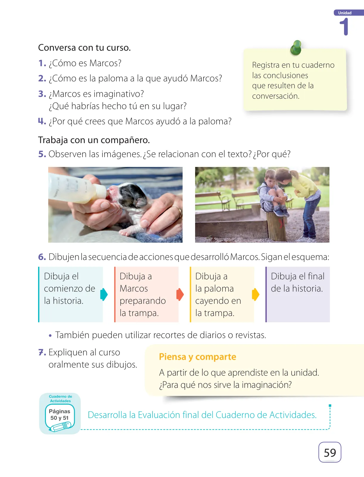 Miniatura página 61 de Lenguaje y Comunicación – Segundo Básico – Texto del Estudiante MINEDUC – Descargar PDF · 2024