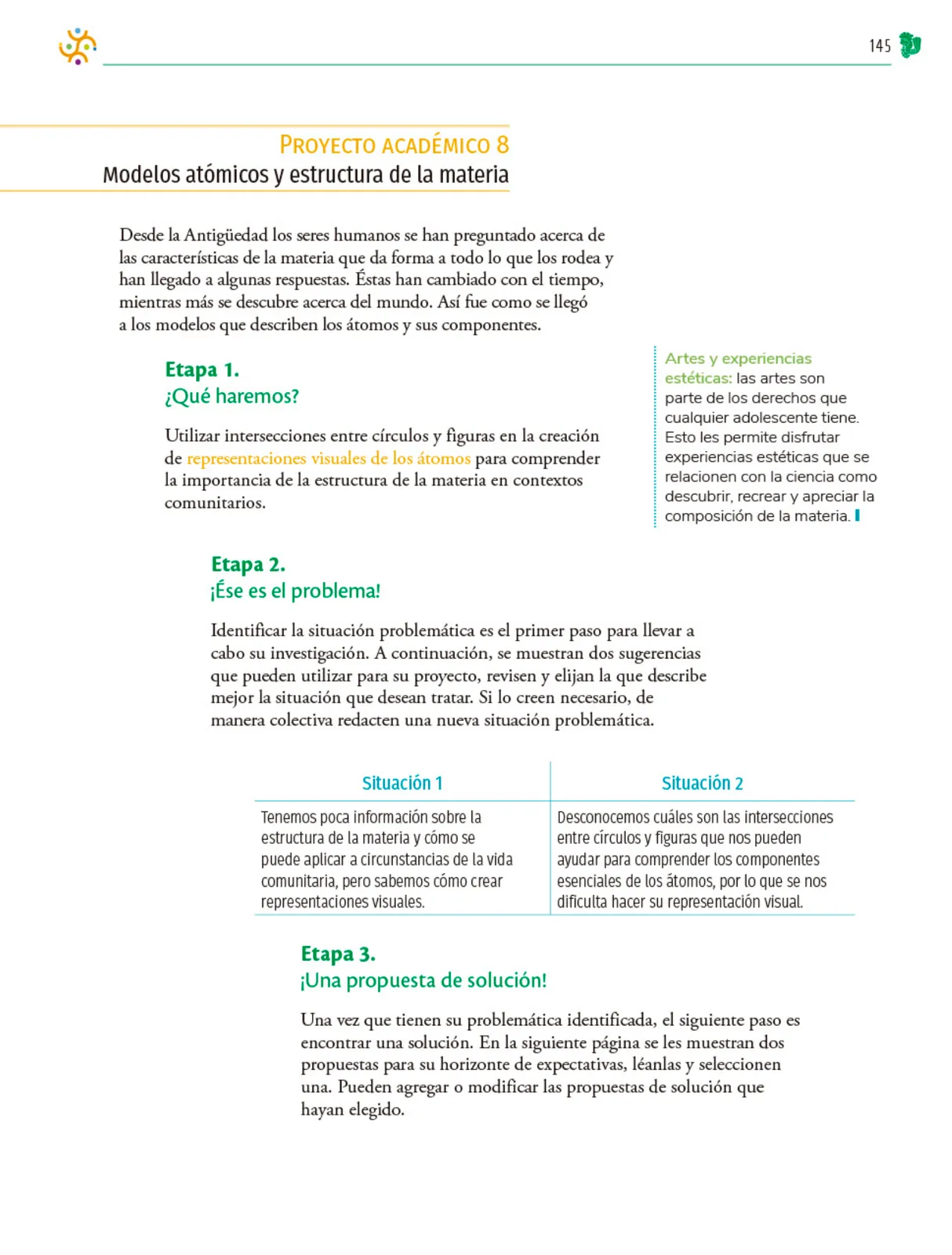 Miniatura página 146 de Colección Sk´asolil. Nuestro libro de Proyectos. Tomo I.    Libro de Educación Telesecundaria Grado 2°  Ciclo Escolar 2025 - 2026