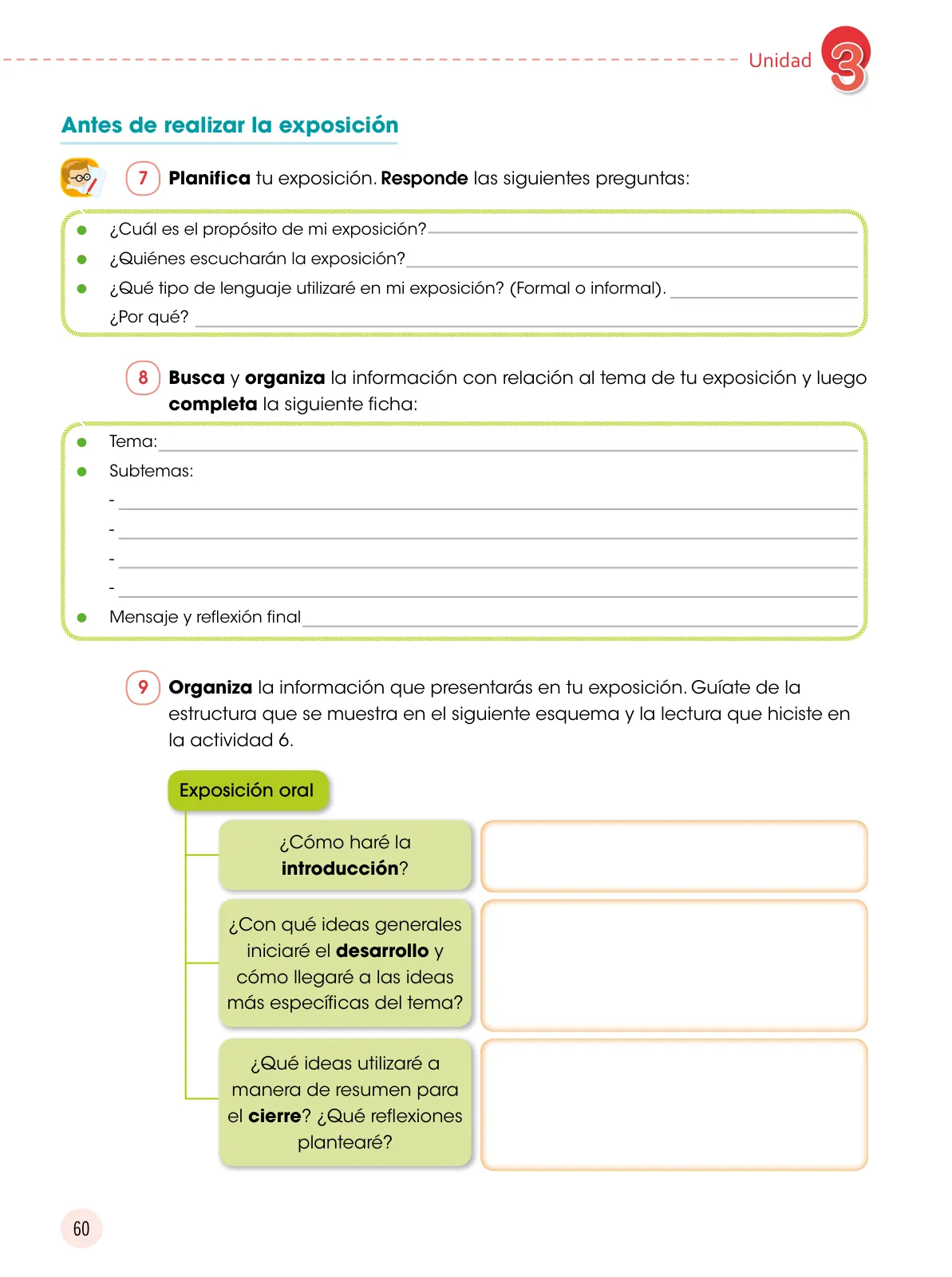 Página 61 de Comunicación 6 : cuaderno de trabajo para sexto grado de Educación Primaria 2019 · 2019