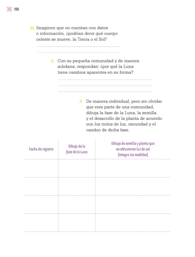 Página 191 de Proyectos Escolares. Libro de Educación Primaria Grado 3° Ciclo Escolar 2025 - 2026