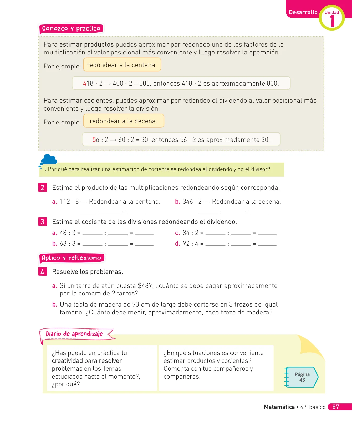 Página 160 de Matemática – Cuarto Básico | Texto del Estudiante MINEDUC – Descargar PDF · 2024