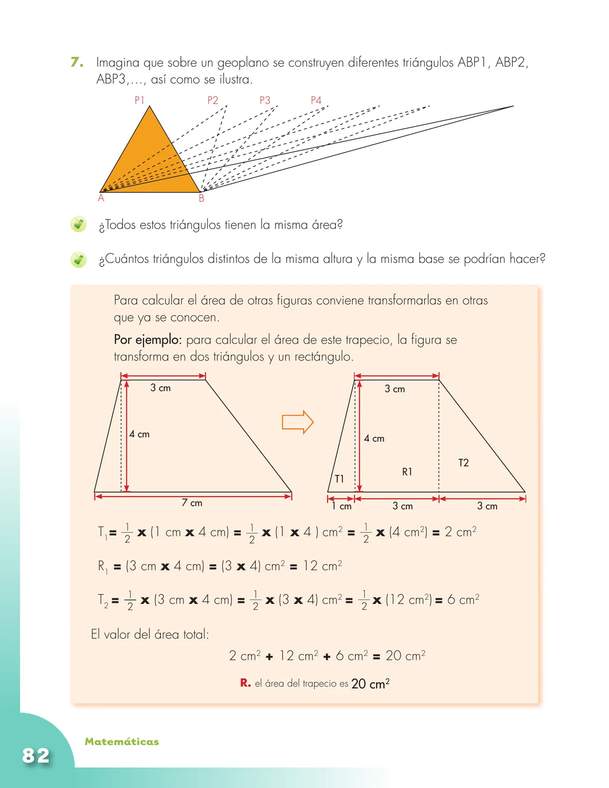 Página 82 de Matematica 5° · Cartilla 02