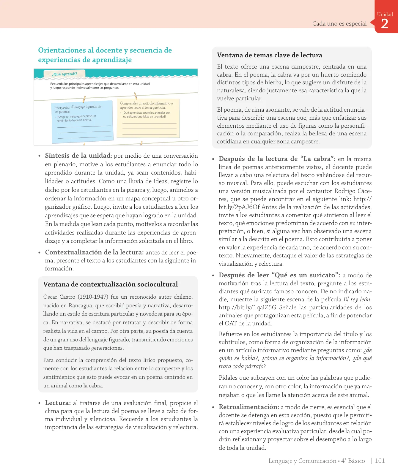 Página 147 de Lenguaje y Comunicación – Cuarto Básico | Texto del Estudiante MINEDUC – Descargar PDF · 2024