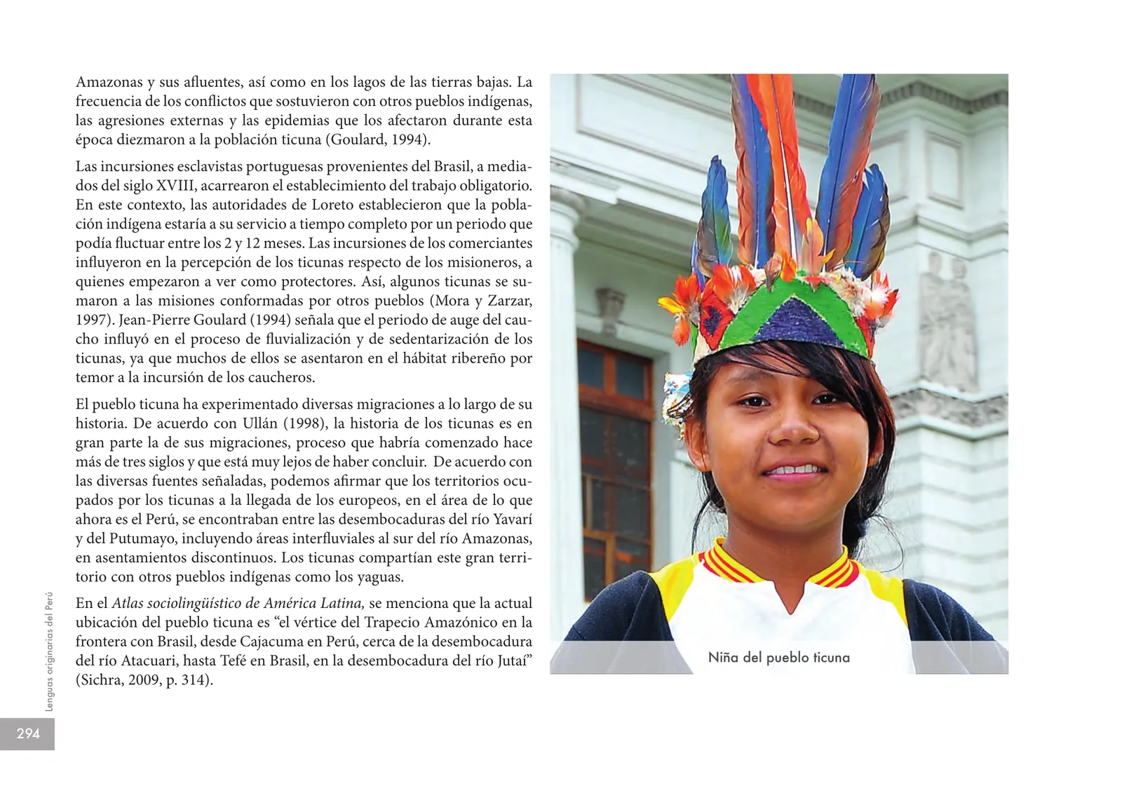 Página 296 de Lenguas originarias del Perú · 2018
