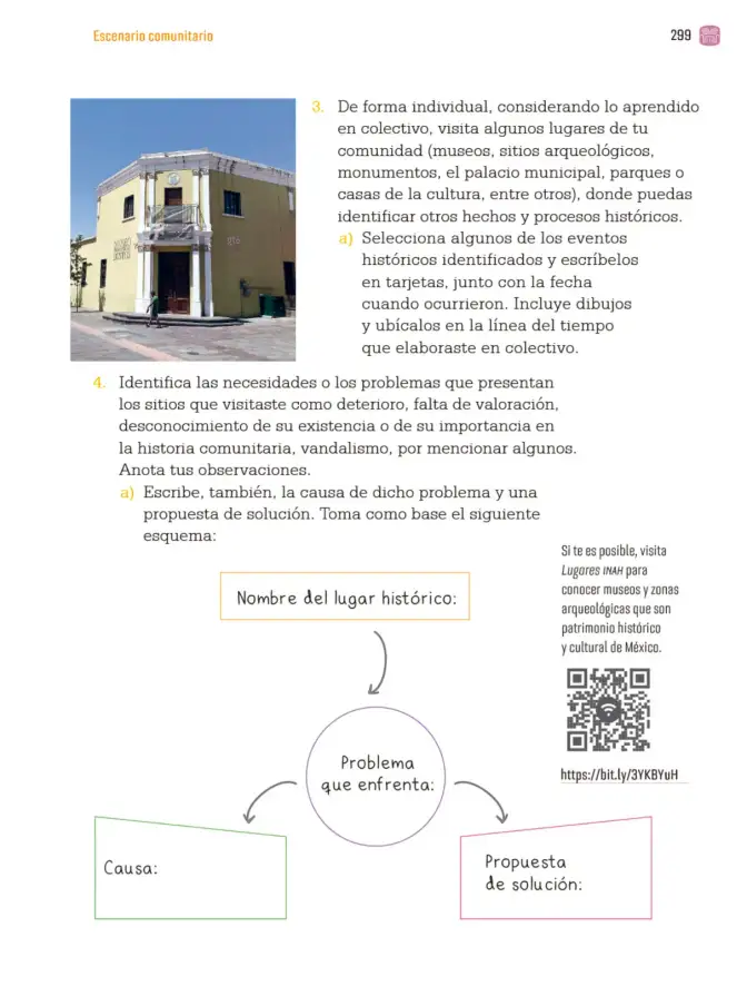 Página 302 de Proyectos Comunitarios. Libro de Educación Primaria Grado 3° Ciclo Escolar 2025 - 2026
